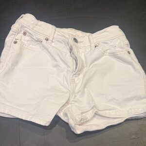 American eagle White Women's distressed Shorts